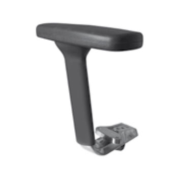 Bracciolo Regolabile 3D &ndash; Alluminio con Pad Nero