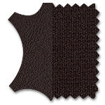 Pelle Premium 68 Chocolate &ndash; Retro Tessuto Plano 54 Brown