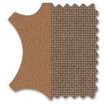 Pelle Premium 75 Camel &ndash; Retro Tessuto Plano 80 Coffee