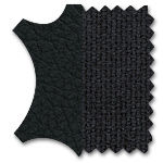 Pelle 66 Nero &ndash; Retro Tessuto Plano 66 Nero