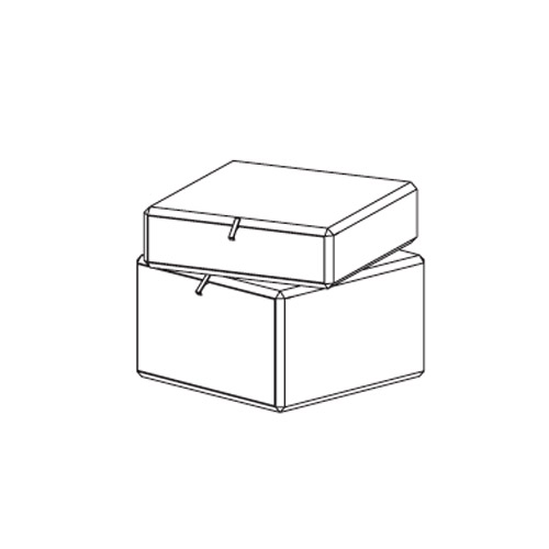 WC47/02 – cm. 50 L. x 50 P. x 47 H.